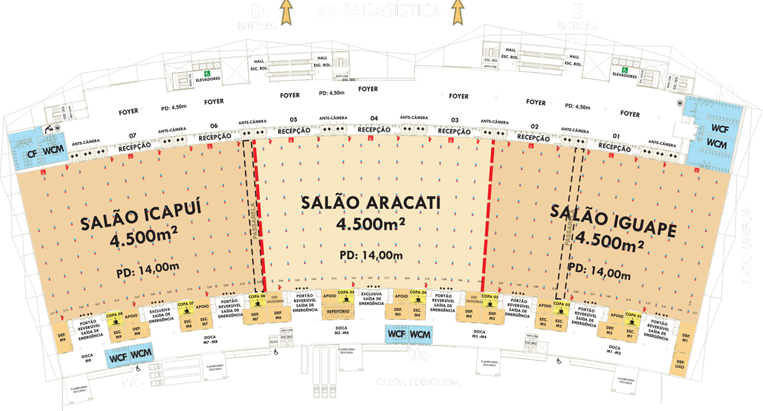 Mapa Siará Tech Summit